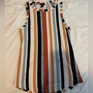 Rue 21 stripped tank top! size small